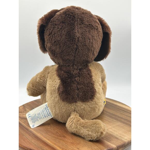 Build-A-Bear Workshop Brown Tan Puppy Dog Plush Stuffed Animal Toy 15" 2013 Soft - Picture 8 of 11